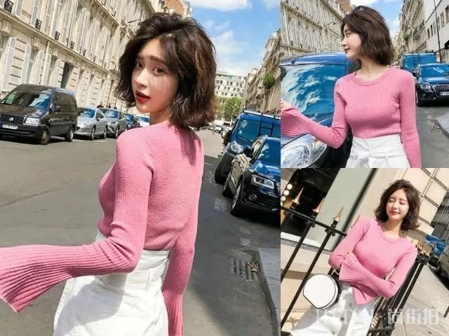 2018很流行“齐肩波波头”短发，时髦的人都换上了