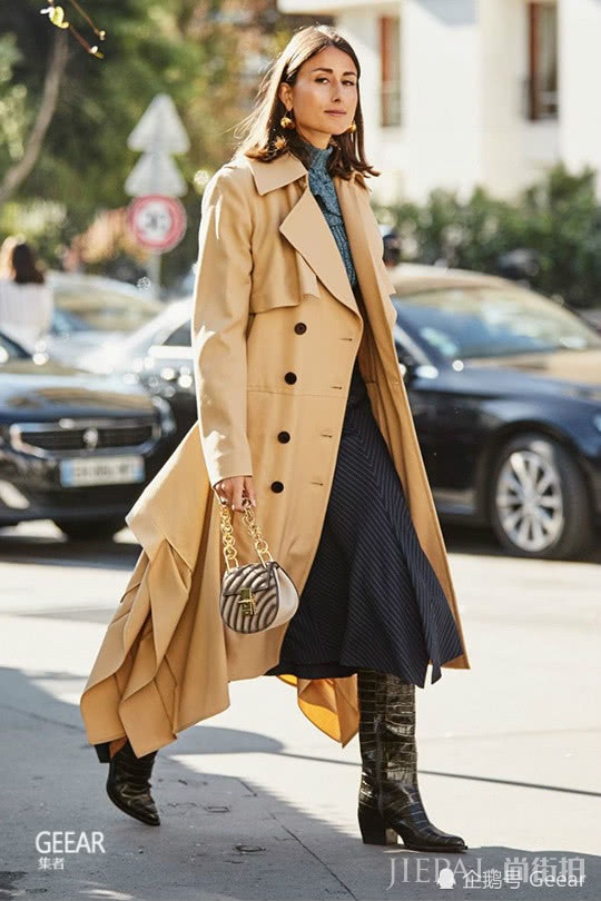 法式风格街拍带给你满满穿搭灵感 这样穿才叫优雅