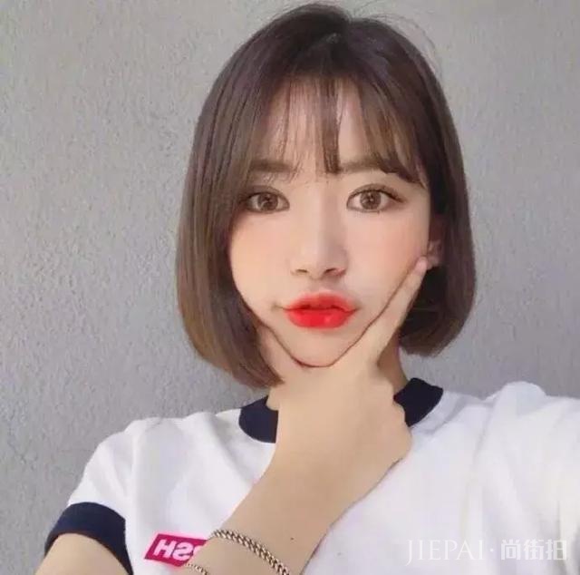 合的发型总能有“换脸”的感觉!