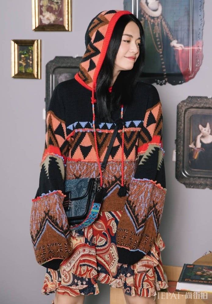 姚晨穿“墨水裤”让人看愣,169身高假的?