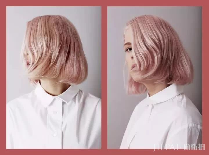 焦糖色最好看?现在“干枯玫瑰粉”才高级百搭