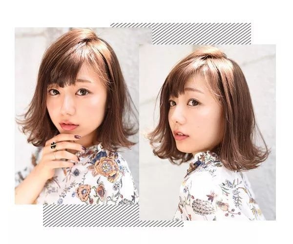 现在流行的短发、中发、长发全都有!