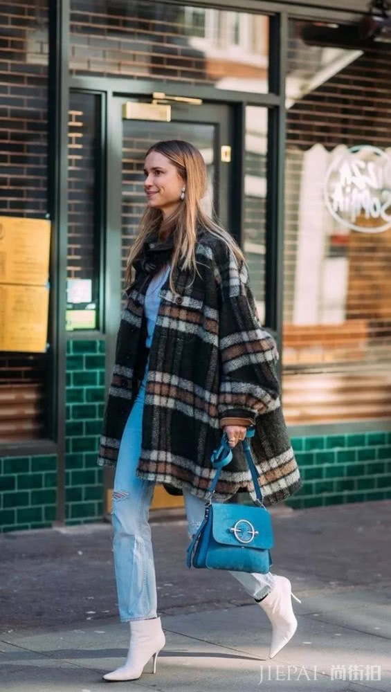 穿格纹大衣显得老气?学习这5种搭配,让你立马时尚UP