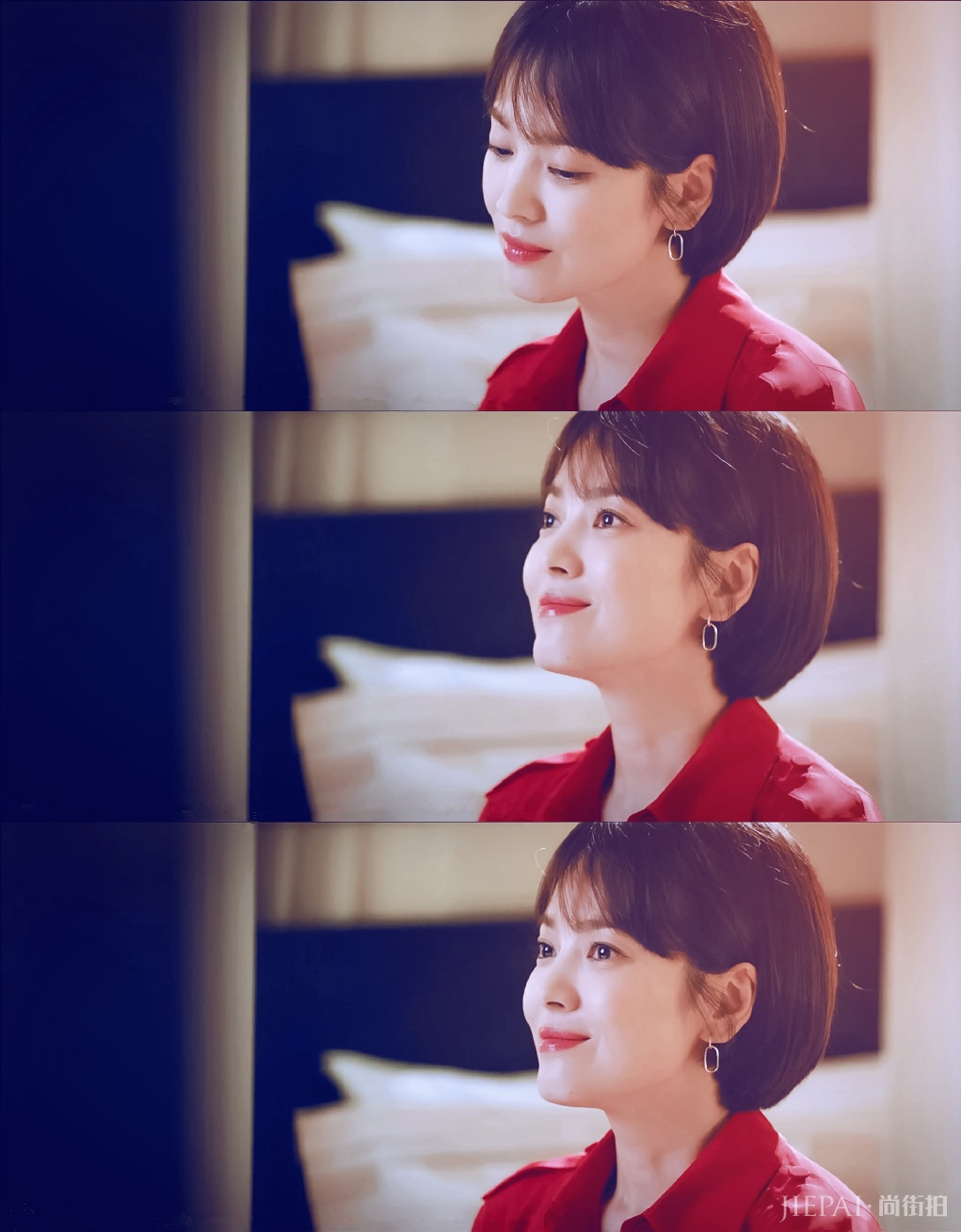 宋慧乔终于剪了短发！真是美到骨子里了