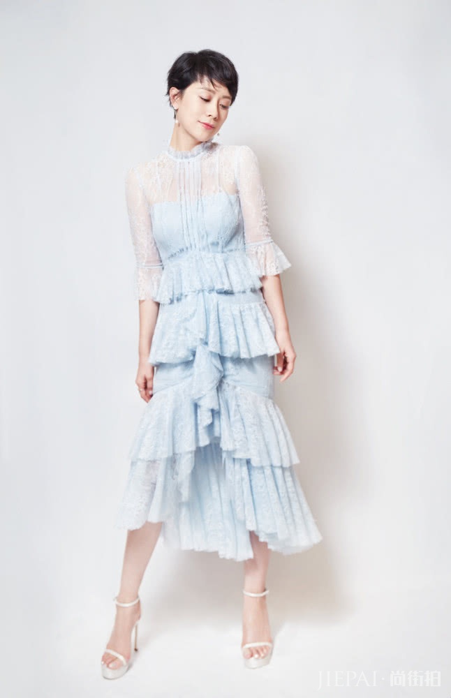 海清短发真惊艳,剪完重回少女,看完也想剪