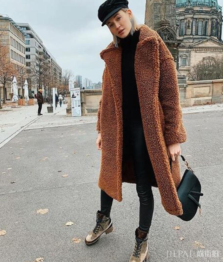 速冻预警开启,高领毛衣加持再冷都不怕!