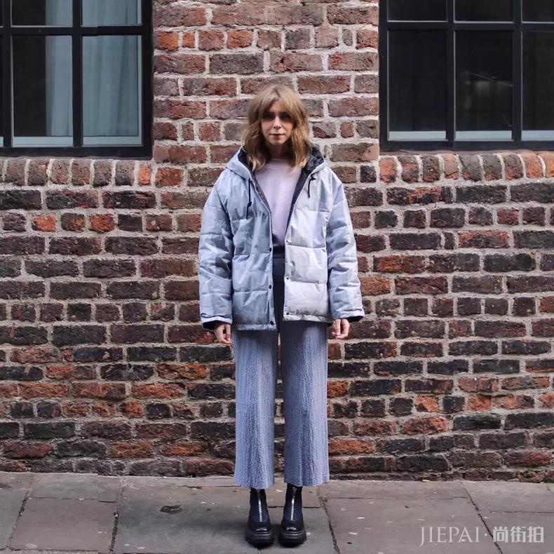 如何穿出冬季最舒服的搭配，外套+阔腿裤