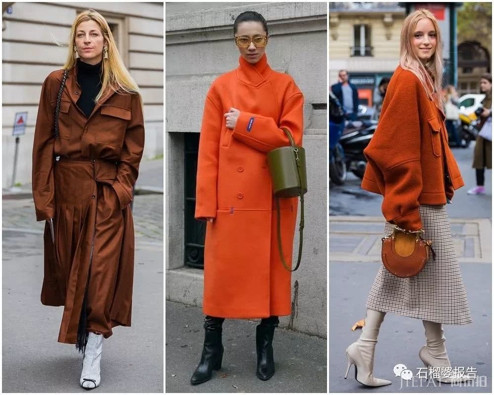 除了黑灰驼，秋冬这三种颜色也很不错