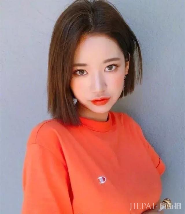 合的发型总能有“换脸”的感觉!