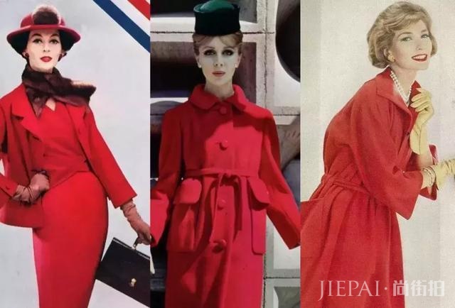 红色大衣怎么穿才不俗气?