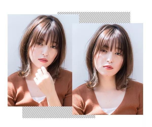 现在流行的短发、中发、长发全都有!