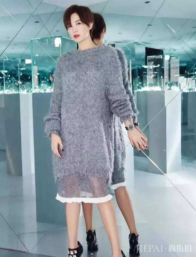 这样穿真的是美炸了，露出脚踝显高还显腿细