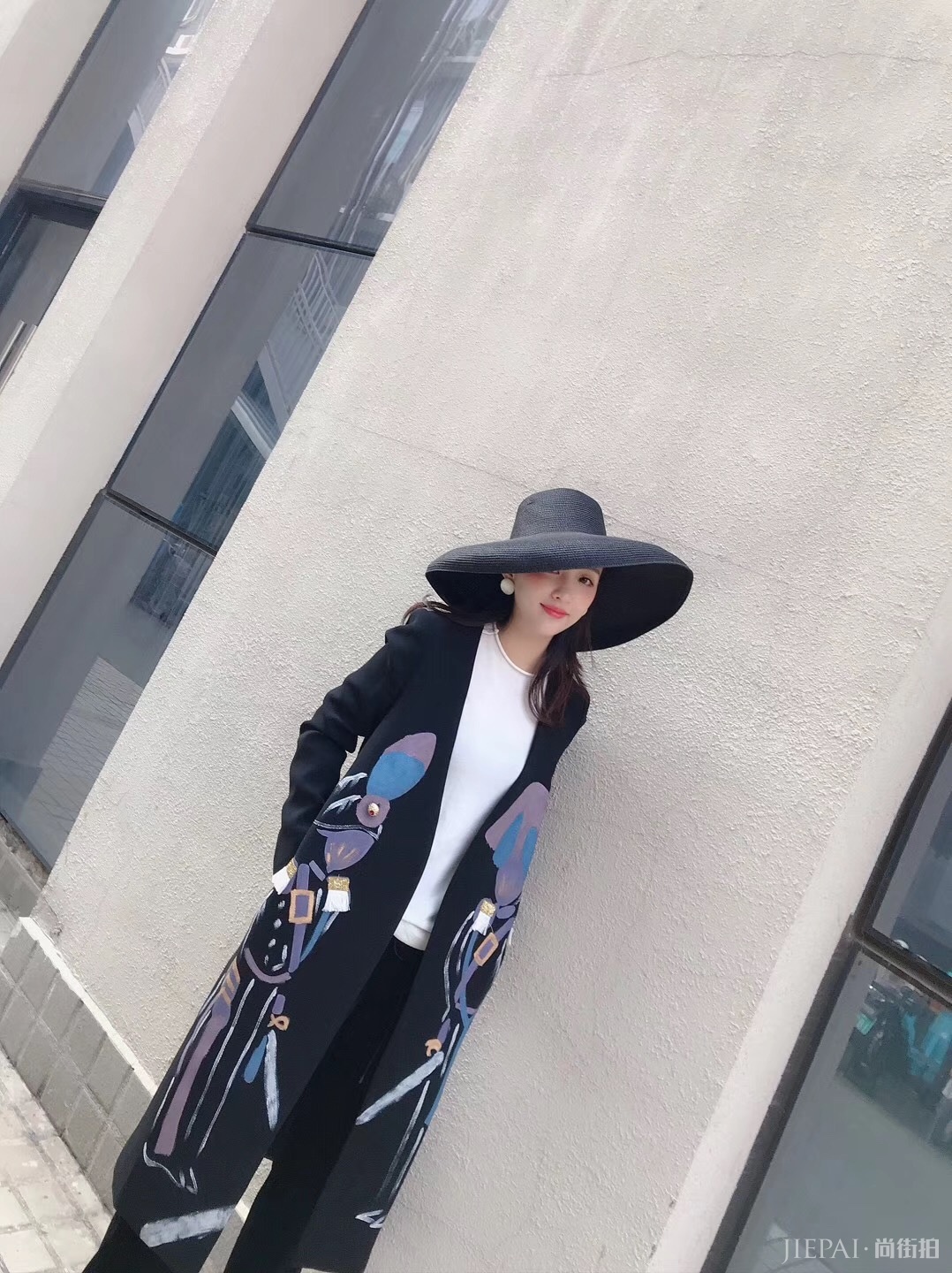 高领毛衣+过膝靴，这身搭配好看到没朋友