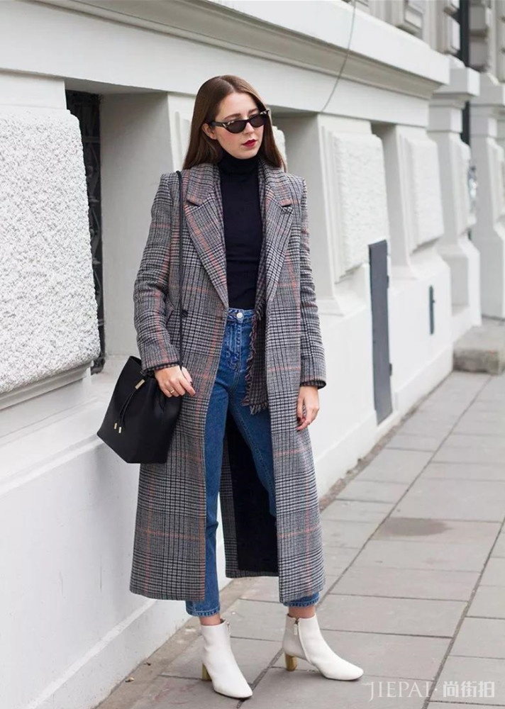 大衣+短靴,打造冬季轻熟优雅style