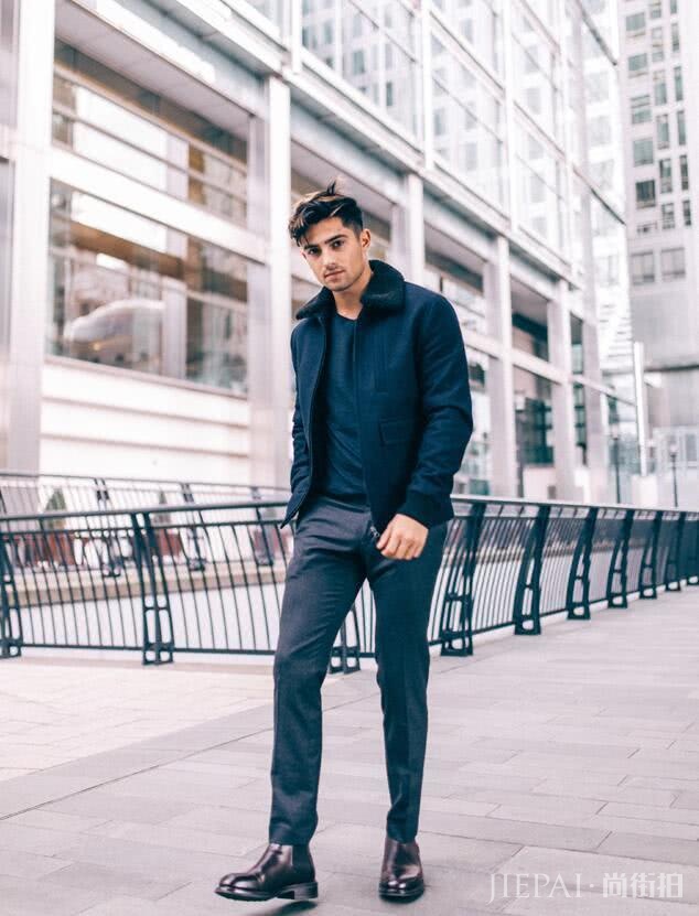 博主示范 潮男这样穿外套好看又有型