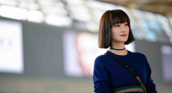 蓝盈莹的短发美得不像话!