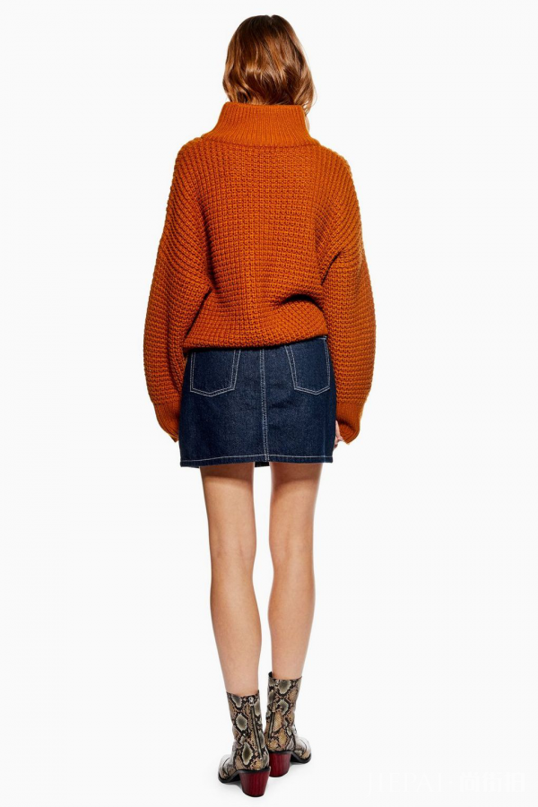 高腰裙怎么搭配上衣 要优雅不要臃肿