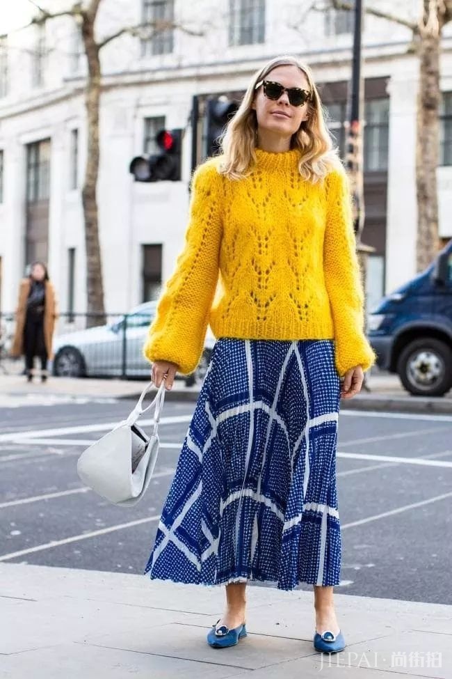 这几个颜色的毛衣才叫美！！