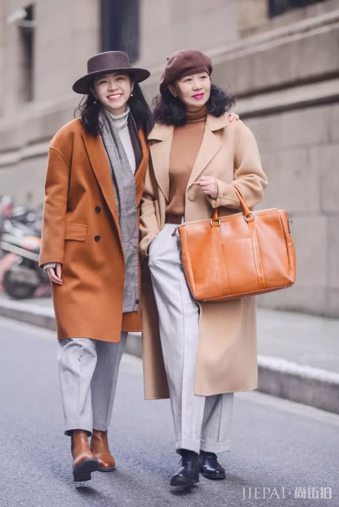 外套+奶奶裤,让你新年赢了