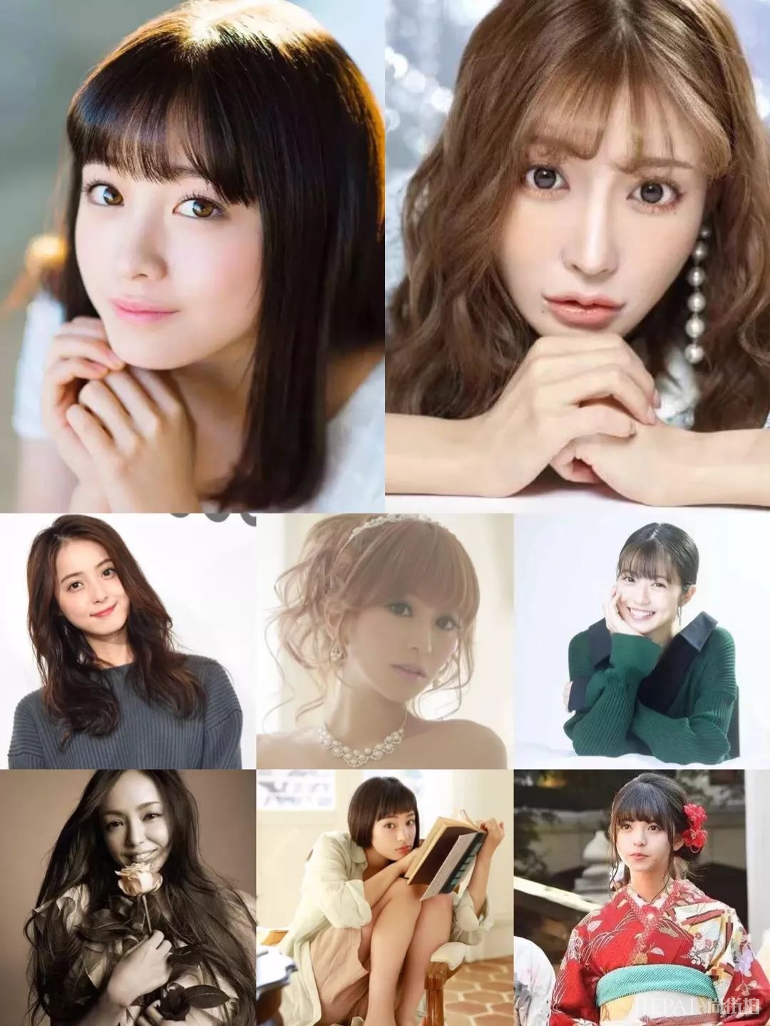 Angelababy出道早期便在日本模特圈混得顺风顺水