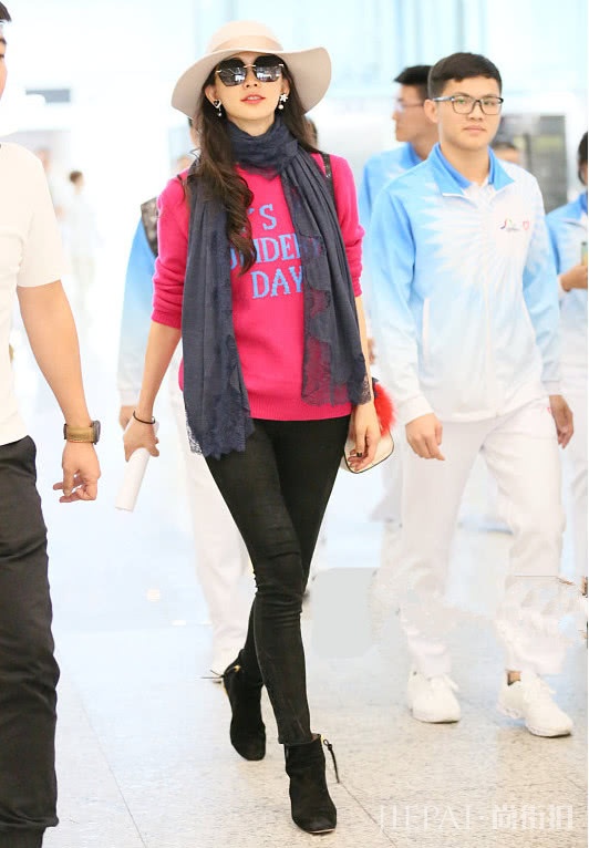 林志玲这裤子也太紧了吧!