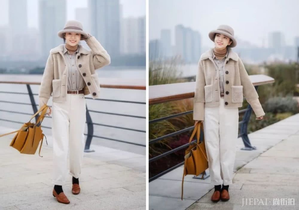 外套+奶奶裤,让你新年赢了