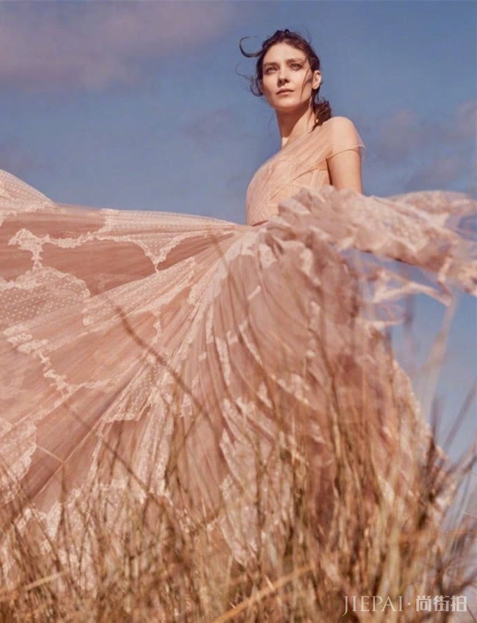 超模kati新片美若天仙，杨颖都在穿同款