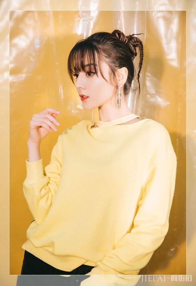 娜扎和热巴丸子头都这么好看？