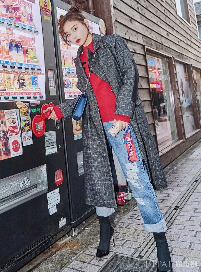 袁姗姗的“刘海裤”正在流行,炫出时尚感全靠它!