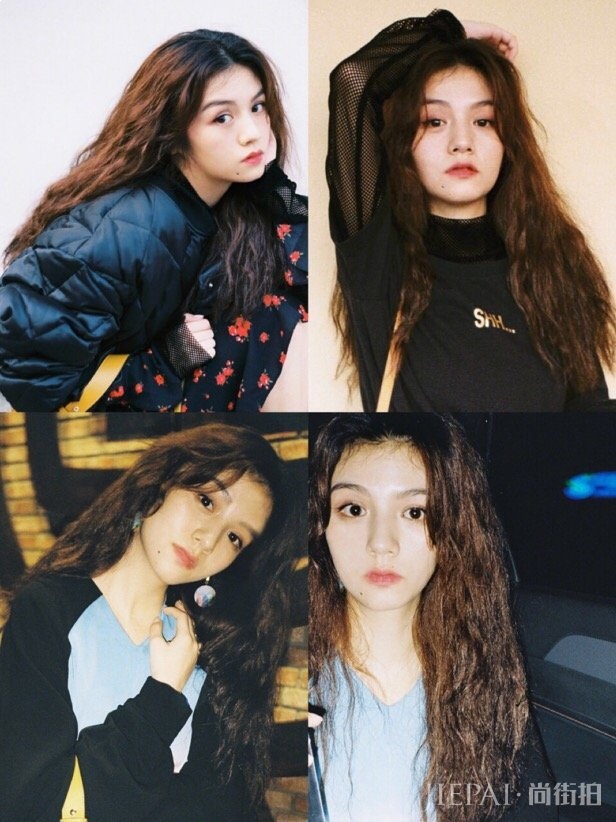 今年最火的羊毛卷泡面头，欧阳娜娜泡面头复古可爱！