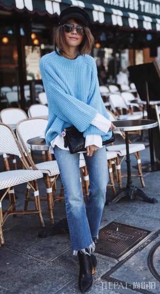 造型不够靓?黑色短靴来帮衬,尽显个性时尚范