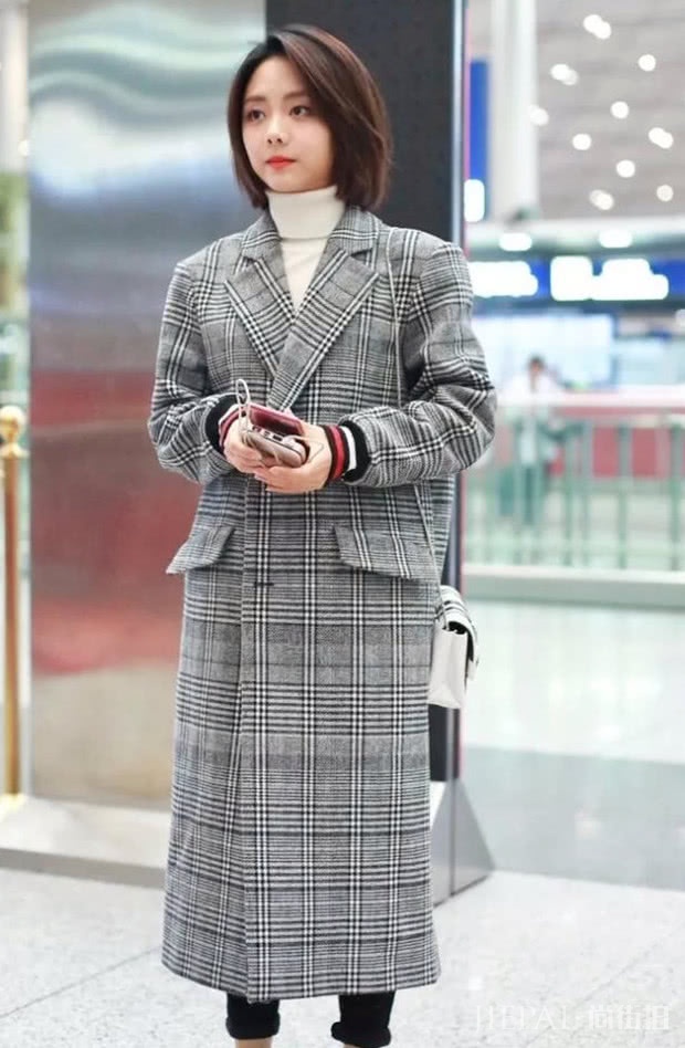 灰色大衣,好看不止一点点