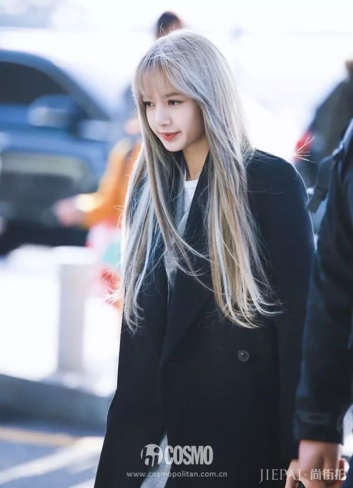 Lisa的新发色是小精灵吗！