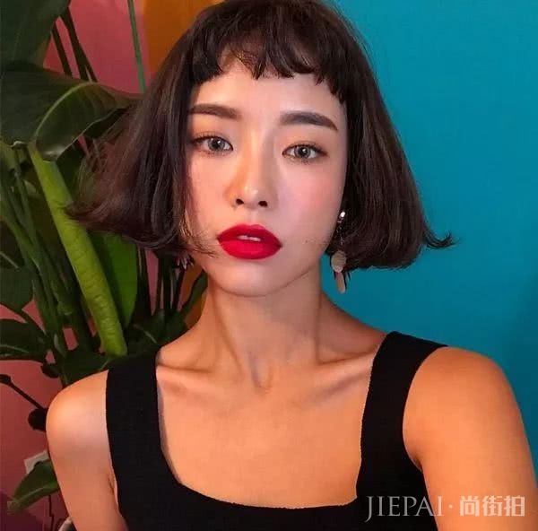 乔妹同款的齐嘴短发，当下最In的热门发型！