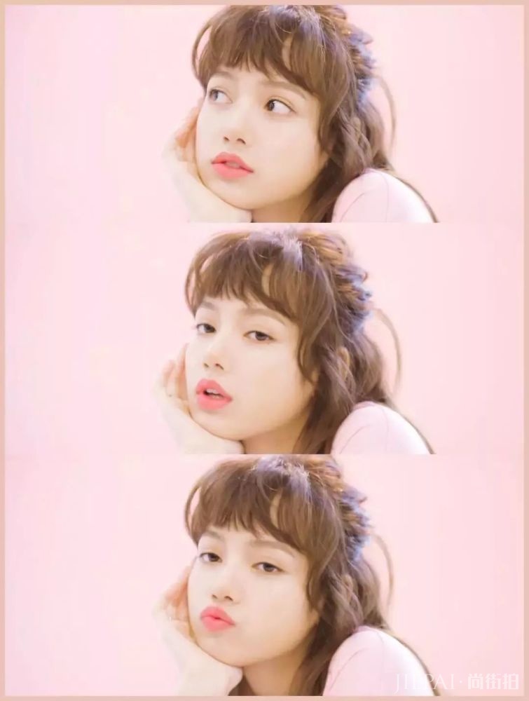 Lisa新发色实名认证“人间芭比”称号