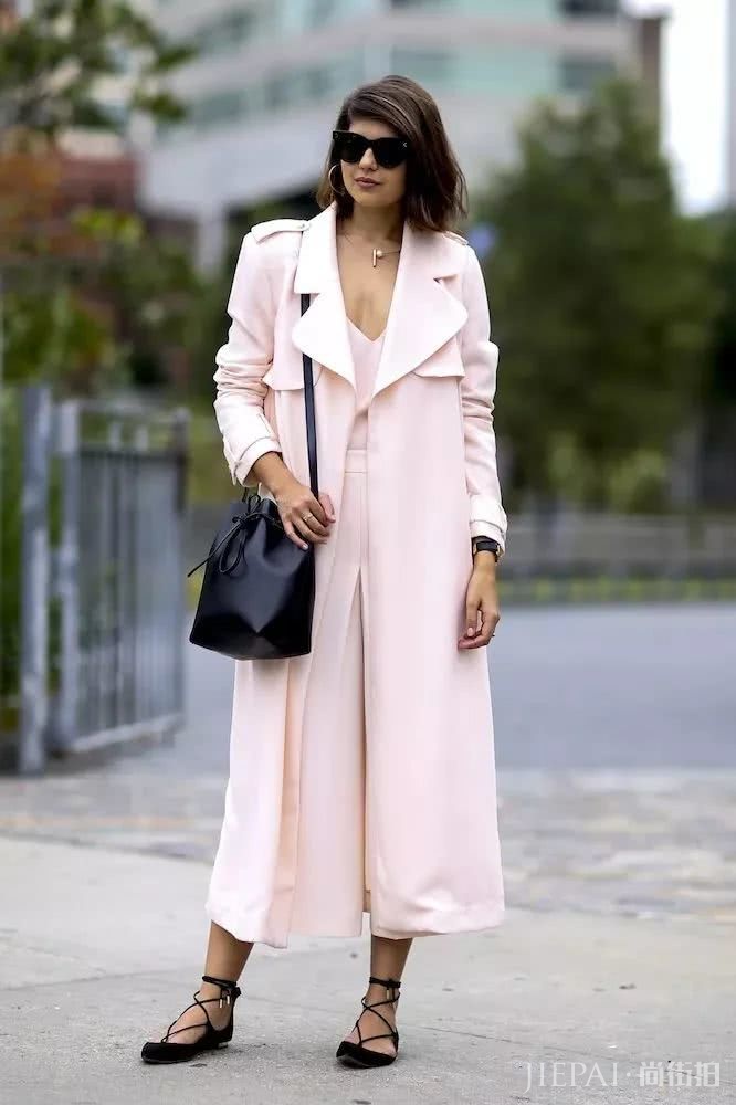 冬风衣＋平底鞋大火，巨美巨有气质！