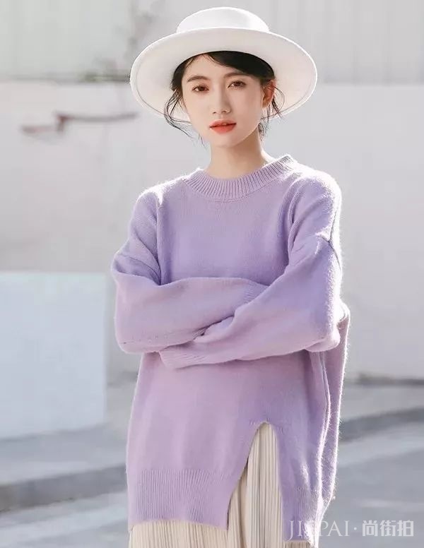 这几个颜色的毛衣才叫美！！