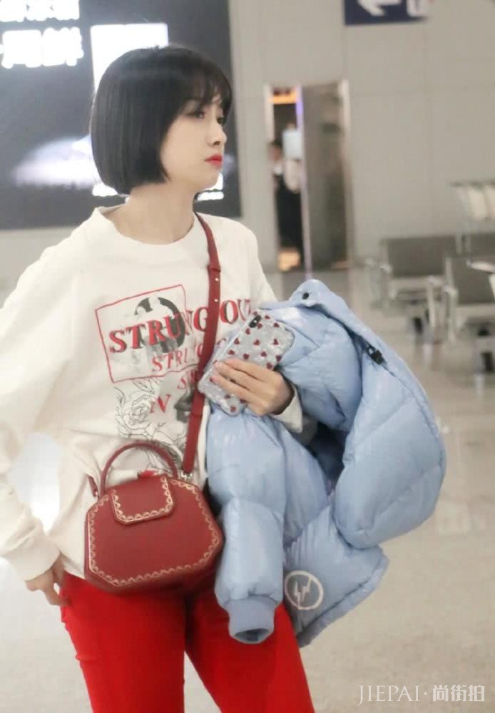 宋茜最近她的一组造型再一次曝光，又惹来了无数的争议