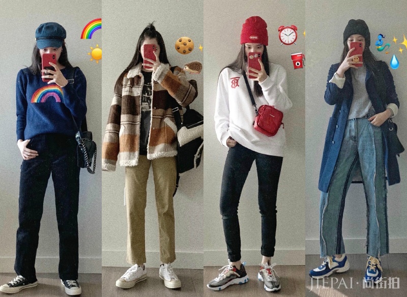 欧阳娜娜简约的全黑打扮酷劲又俏皮