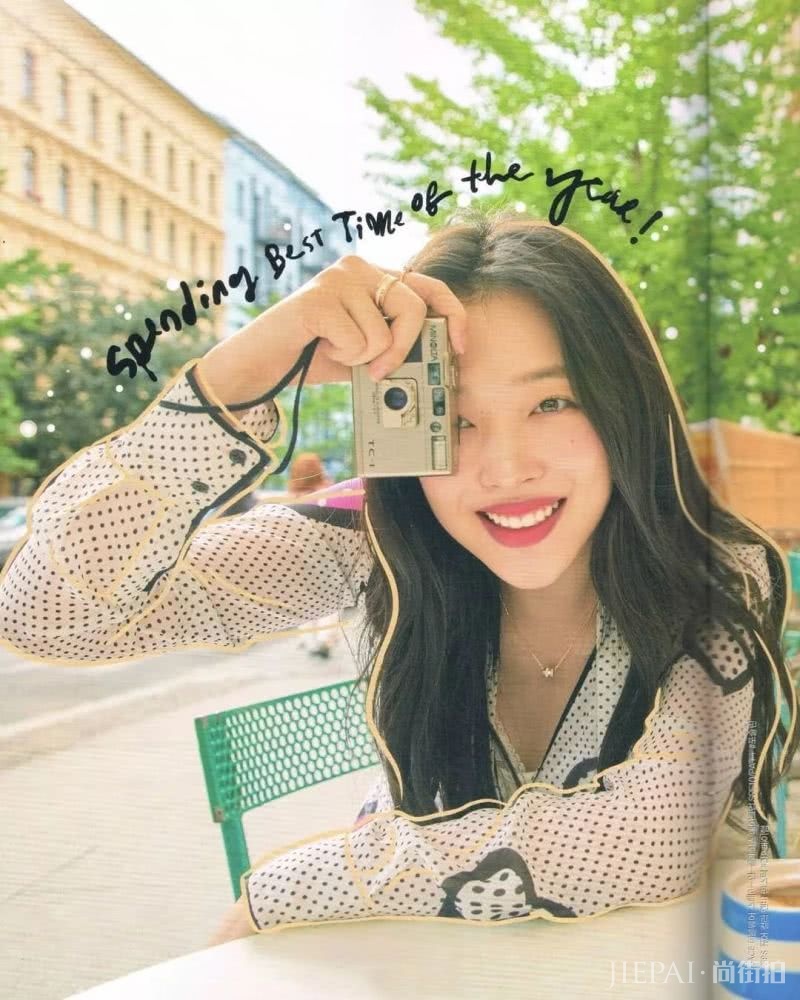 崔雪莉新画报清新少女画风回归正轨,颜值又重新回来啦!