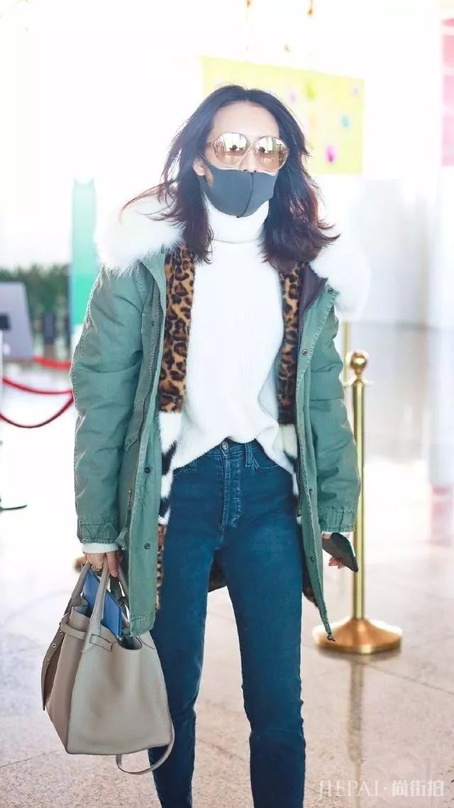 王鸥腿一点都不细，平时精修图那么好看！