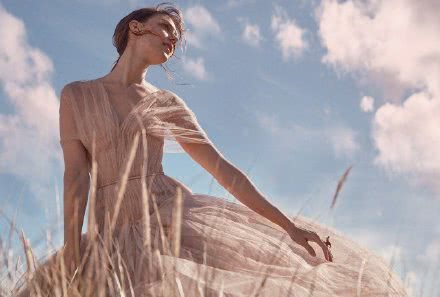 超模kati新片美若天仙，杨颖都在穿同款