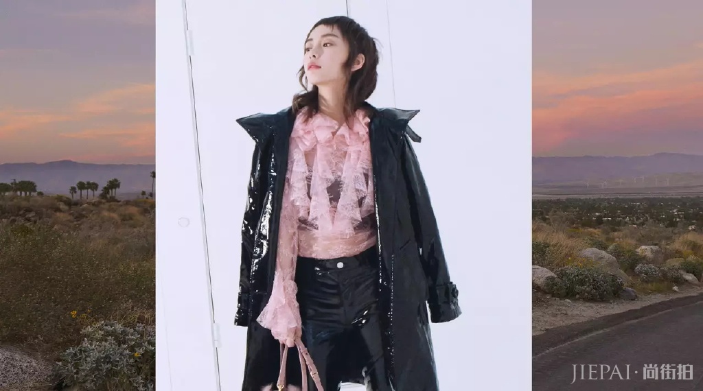 Angelababy剪个性“狼头”造型，清纯少女变霸气女王