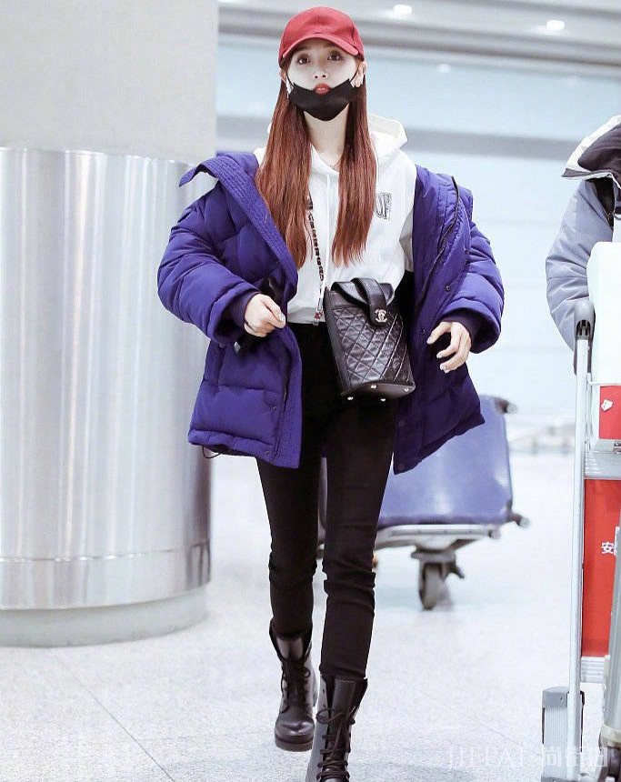 吴宣仪穿搭时尚又减龄,尤其最后一张,再冷也不怕