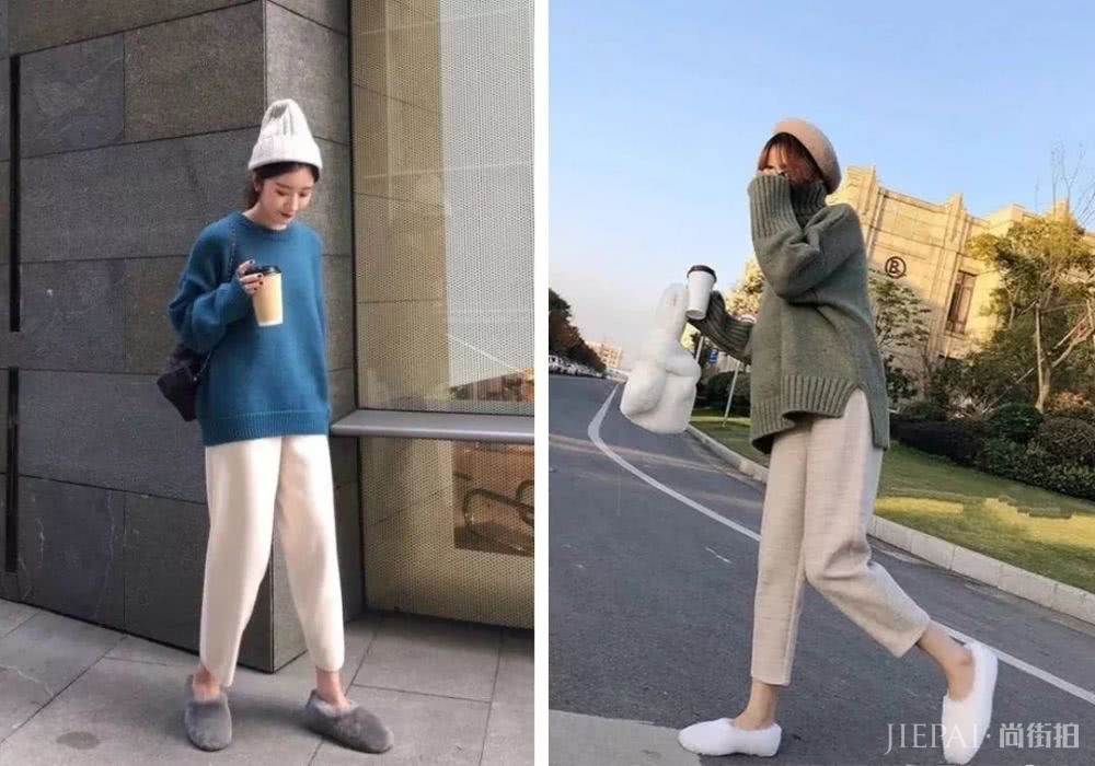 外套+奶奶裤,让你新年赢了