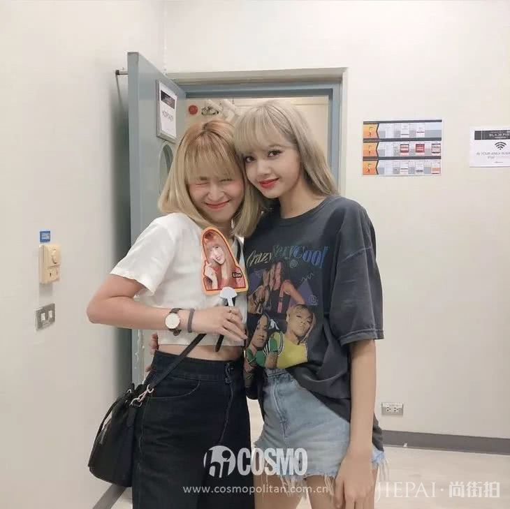 Lisa的新发色是小精灵吗！