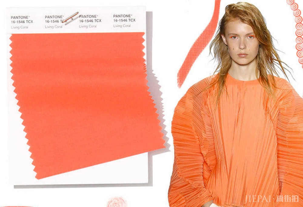 珊瑚橘是黄黑皮灾难色，太难穿？