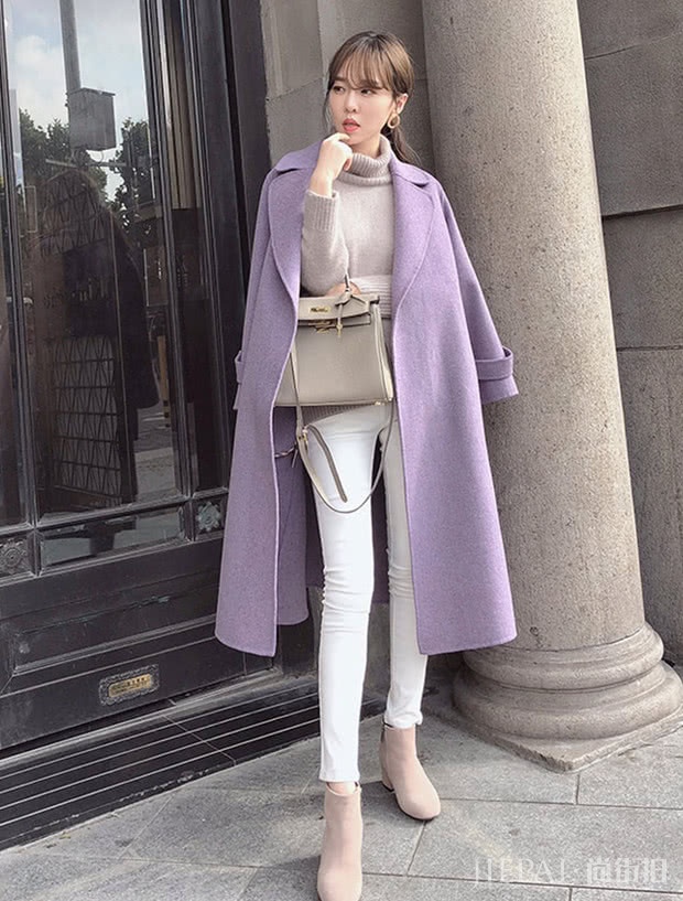 长大衣会拉低身高?这6款搭配,小个子也能演绎潇洒风