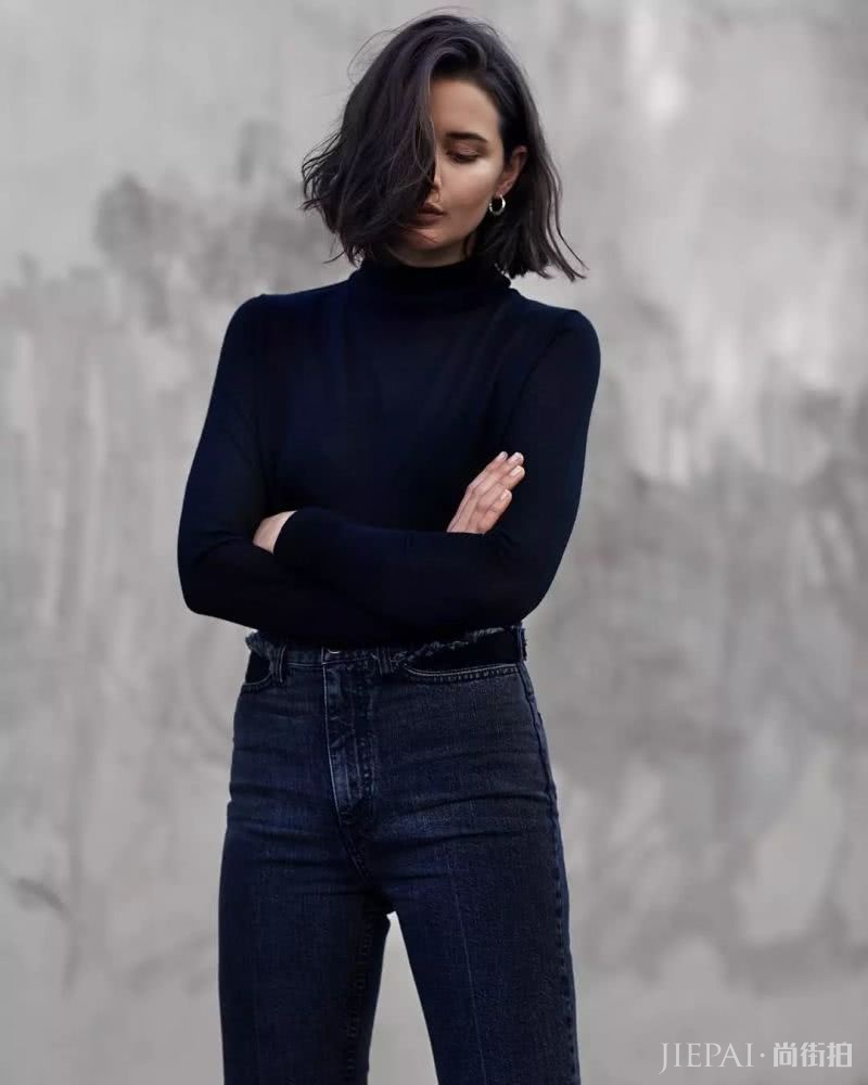 时尚又经典的针织衫 搭什么都好看