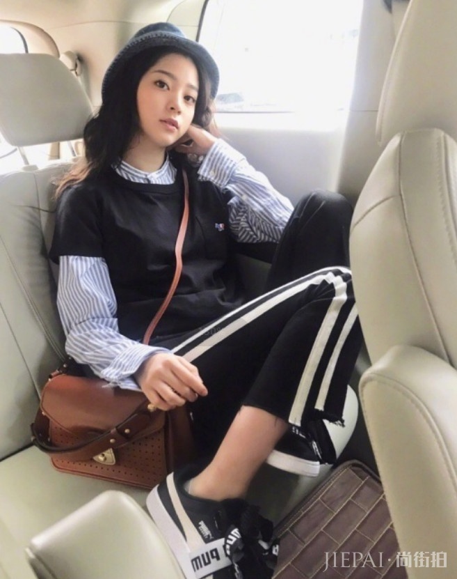 欧阳娜娜穿“飞机鞋”，太时髦了